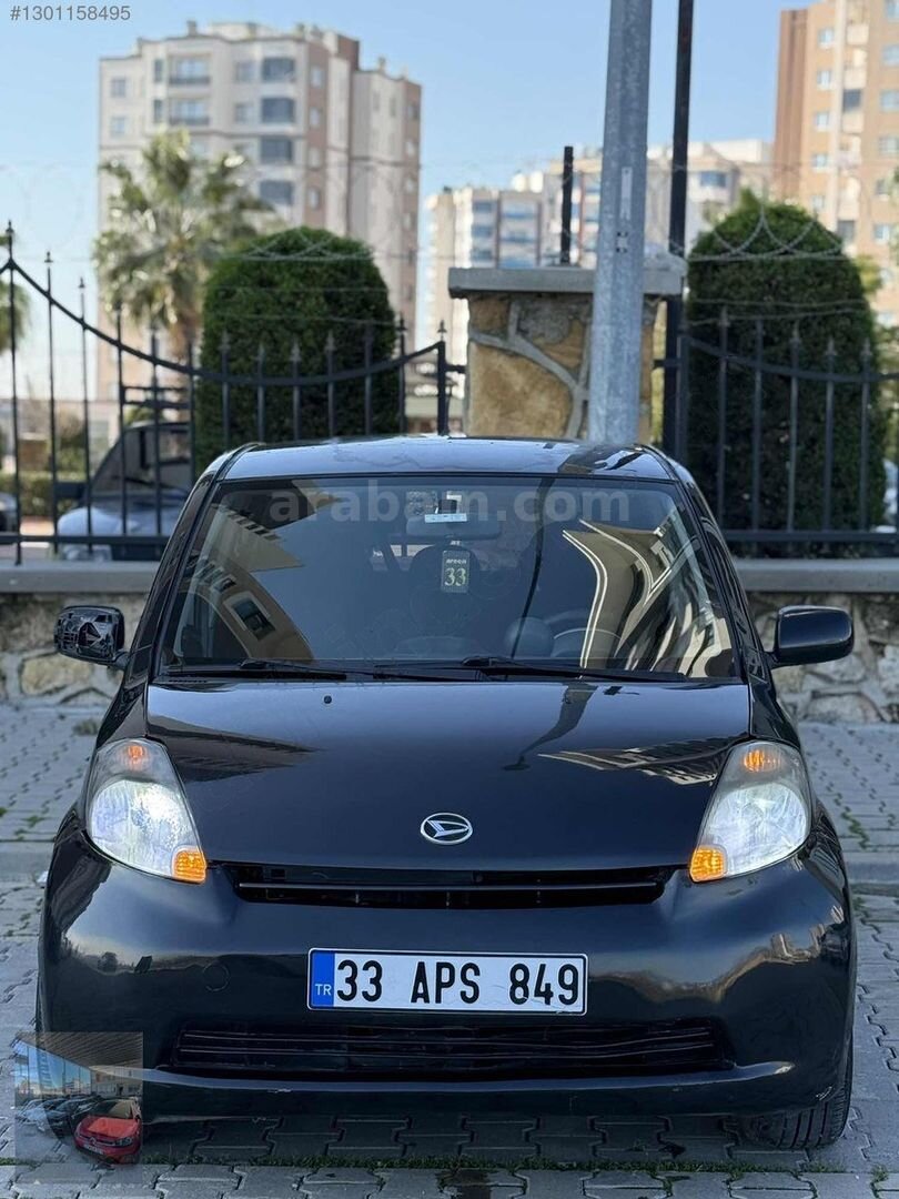 Galeriden Daihatsu Sirion 1.3 Sporty 2006 Model Mersin 345.000 km Siyah 4