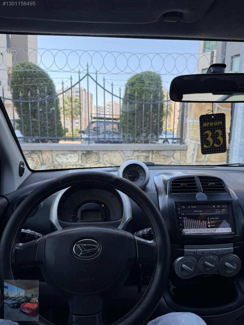 Galeriden Daihatsu Sirion 1.3 Sporty 2006 Model Mersin 345.000 km Siyah 7