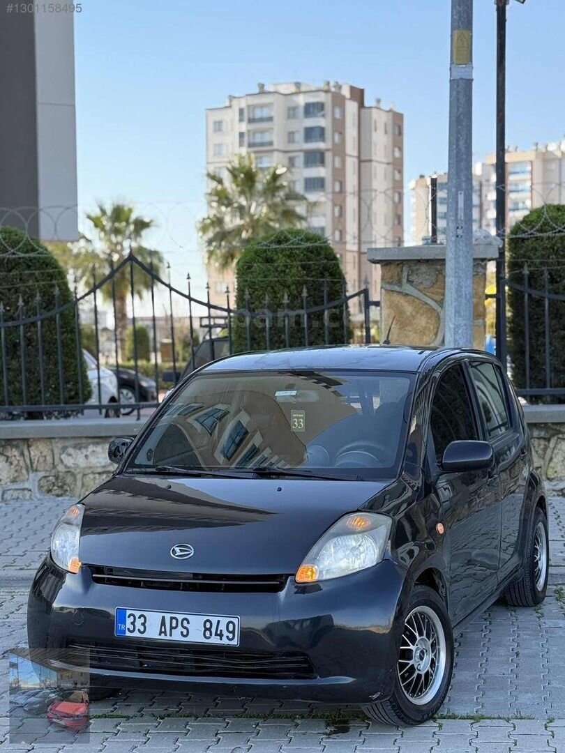 Galeriden Daihatsu Sirion 1.3 Sporty 2006 Model Mersin 345.000 km Siyah 3