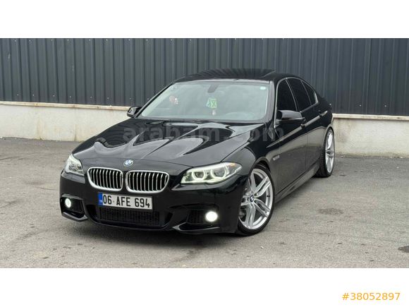 Sahibinden BMW 5 Serisi 520i M Sport 2014 Model  202.000 km Siyah