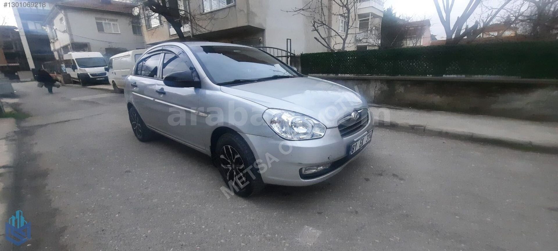 METSA'DAN SATILIK OTOMATİK HYUNDAİ ACCENT ERA 2012 1.4 BENZİN 6