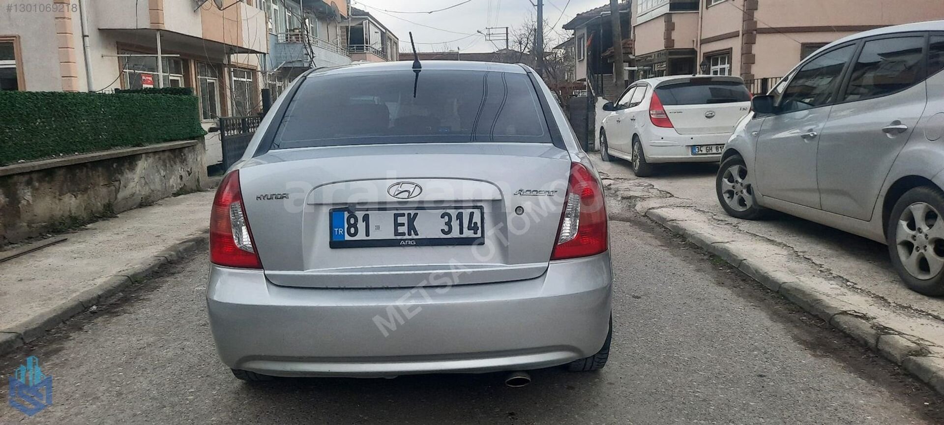 METSA'DAN SATILIK OTOMATİK HYUNDAİ ACCENT ERA 2012 1.4 BENZİN 5