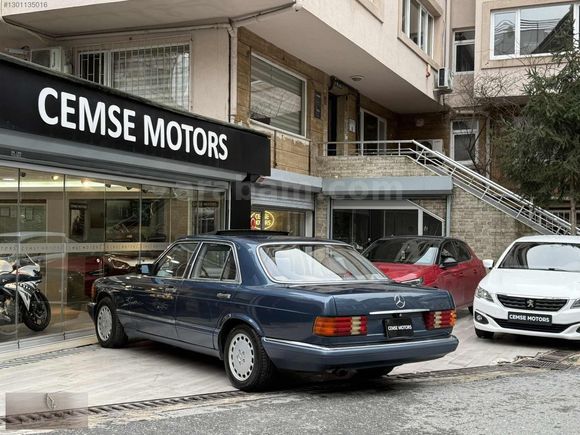 CEMSE MOTORS 1986 MERCEDES 300 SEL OTOMATİK SUNROOF 285.000 KM