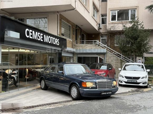 CEMSE MOTORS 1986 MERCEDES 300 SEL OTOMATİK SUNROOF 285.000 KM