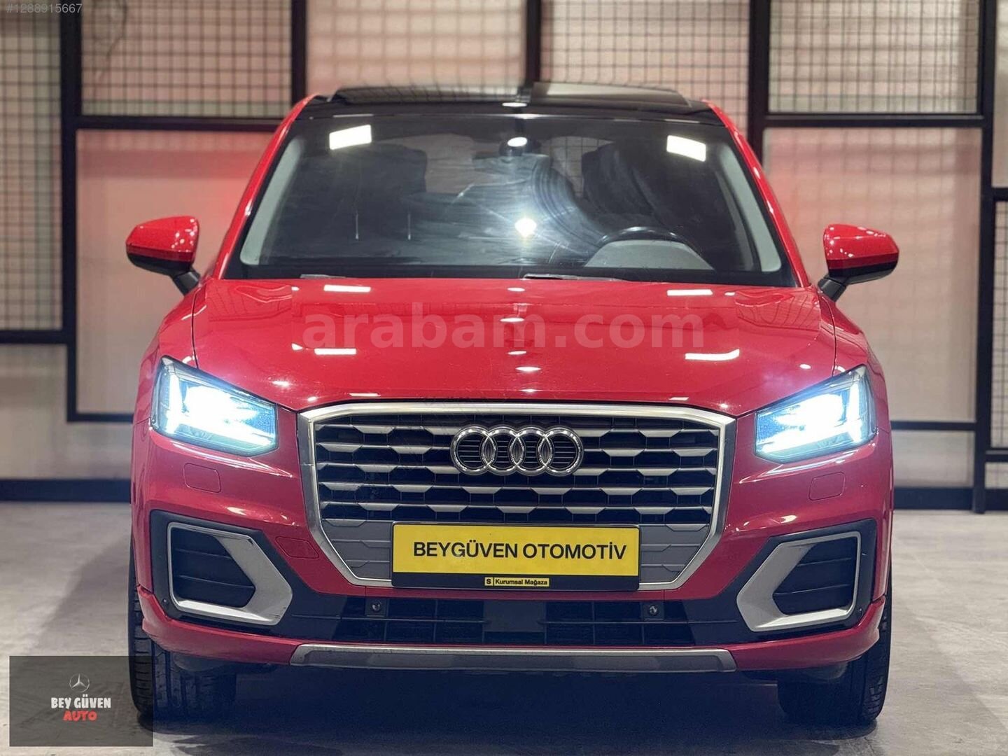 Galeriden Audi Q2 1.4 TFSI Design 2016 Model Ankara 275.000 km Kırmızı 7