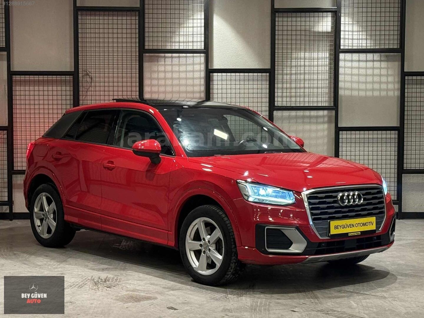 Galeriden Audi Q2 1.4 TFSI Design 2016 Model Ankara 275.000 km Kırmızı 3
