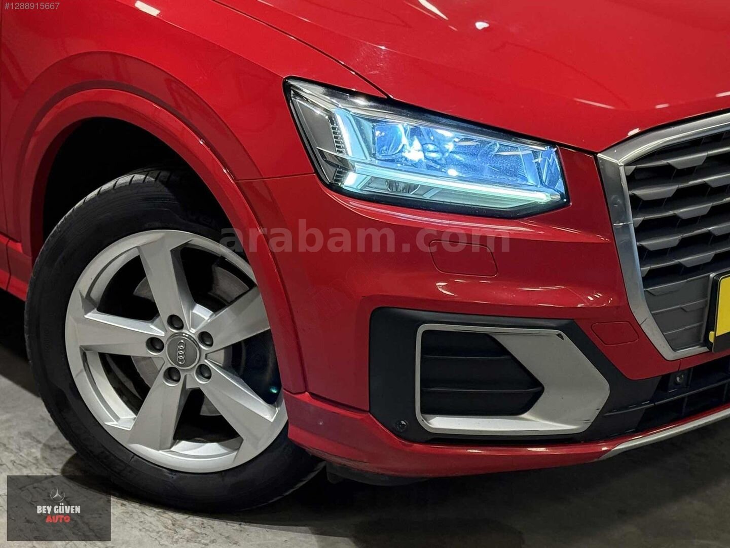 Galeriden Audi Q2 1.4 TFSI Design 2016 Model Ankara 275.000 km Kırmızı 5