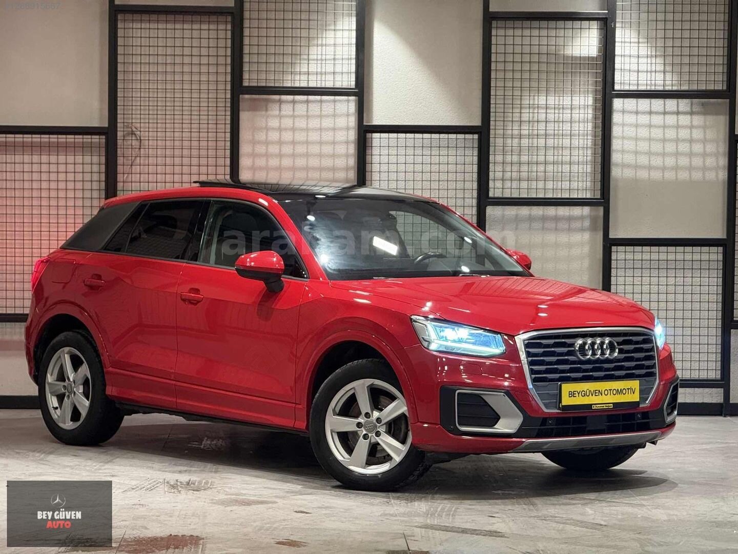 Galeriden Audi Q2 1.4 TFSI Design 2016 Model Ankara 275.000 km Kırmızı 4
