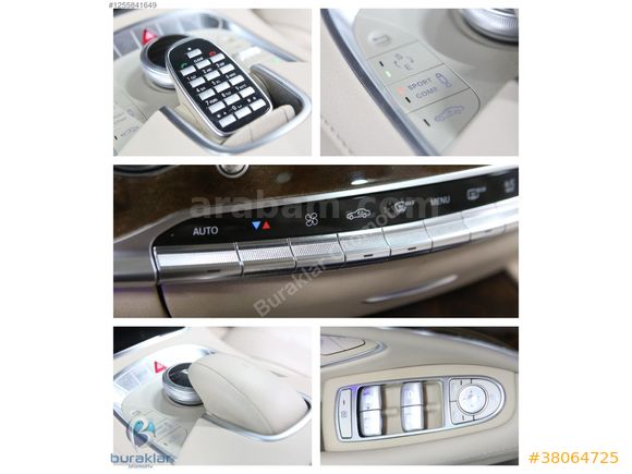BURAKLAR'DAN 2016 MODEL MERCEDES S 350 D 4 MATİC LONG 3.0