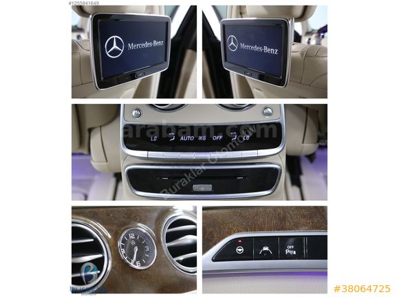BURAKLAR'DAN 2016 MODEL MERCEDES S 350 D 4 MATİC LONG 3.0