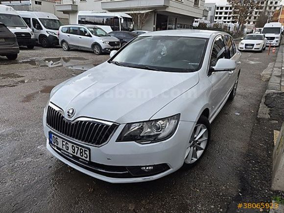 2014 SKODA SÜPER 1.6 TDİ MOTOR ŞANZUMAN İYİ SERVİS BAK AMBİECE