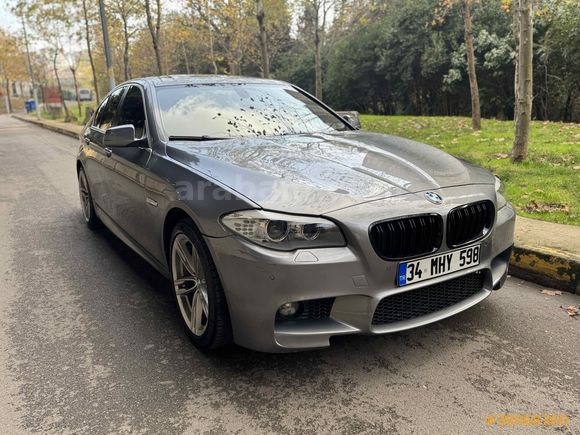 Sahibinden BMW 5 Serisi 525d xDrive Sport 2012 Model  273.000 km Gri (titanyum)