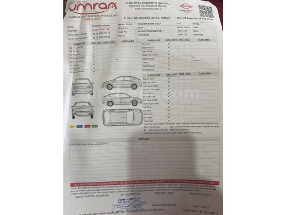 HATASIZ BOYASIZ SAHIBINDEN GOLF 7.5