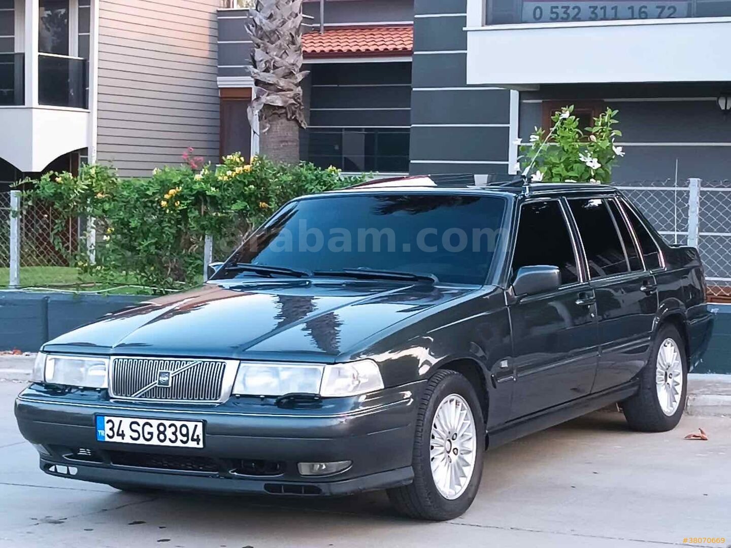 Galeriden Volvo 960 3.0 1996 Model Antalya 330.000 km Füme 4