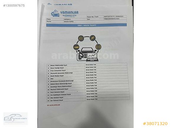 ÇERKEZKÖY OTOMOTİV'DEN 2016 MODEL RAPİD