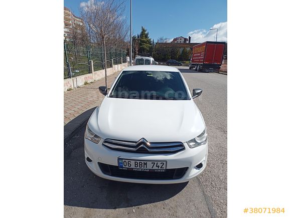 Sahibinden Düşük Km Citroen C-Elysée 1.6 HDi Attraction 2015 Model Aile Aracı