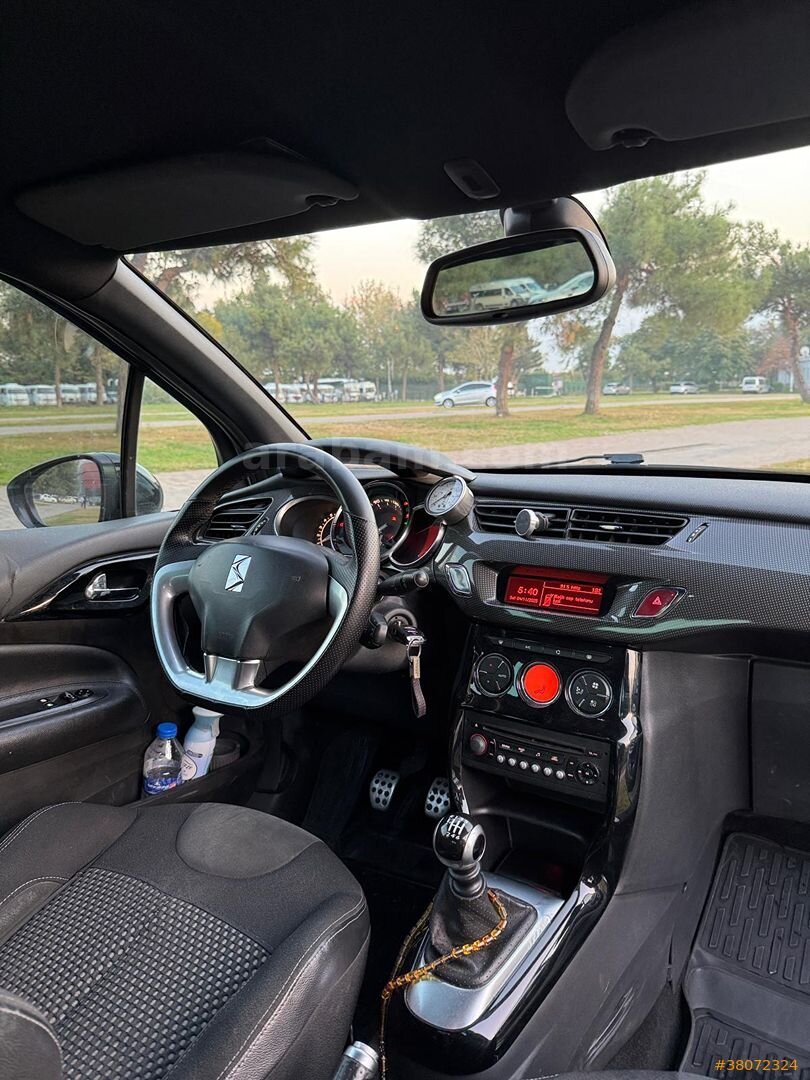 Sahibinden DS Automobiles DS3 1.6 THP DSport 2011 Model Bursa 190.000 km Beyaz 3