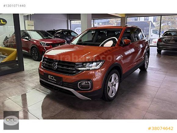 2023 VW T-CROSS 1.0 TSI-STYLE-OTOMTK-LED FAR-'HATASIZ' 22.000 KM
