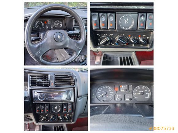 ALİ GALERİDEN KLİMALI RENAULT 19 EUROPA BOYASIZ 94 MODEL