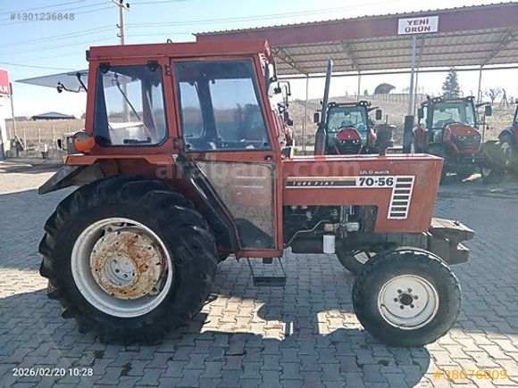 ANTRAK TARIMDAN 1995 MODEL FİAT 70/56 ORJİNAL KAB LİF OTOMATİK