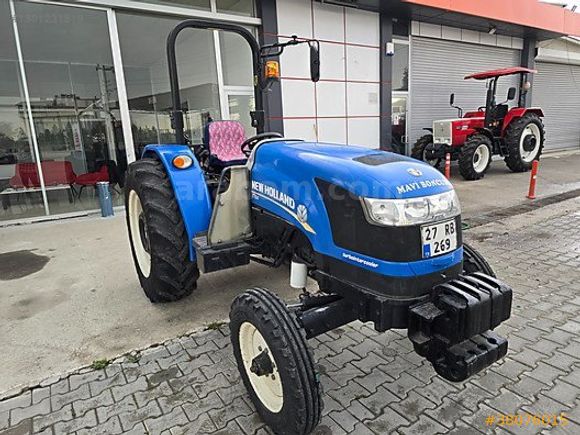ANTRAK TARIMDAN 2015 MODEL NEWHOLLAND TT50 2WD ROPSLU