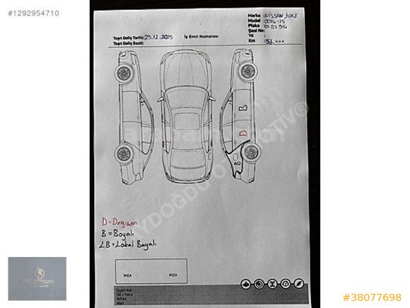Galeriden Nissan Juke 1.6 Skypack 2014 Model Adana 56.000 km Beyaz