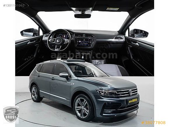 AUTO BROSS SIFIR AYARINDA 2021 MODEL VOLKSWAGEN TIGUAN R LİNE
