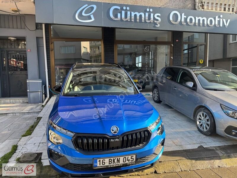 Galeriden Skoda Kamiq 1.5 TSI Monte Carlo 2024 Model İstanbul 20.000 km Lacivert