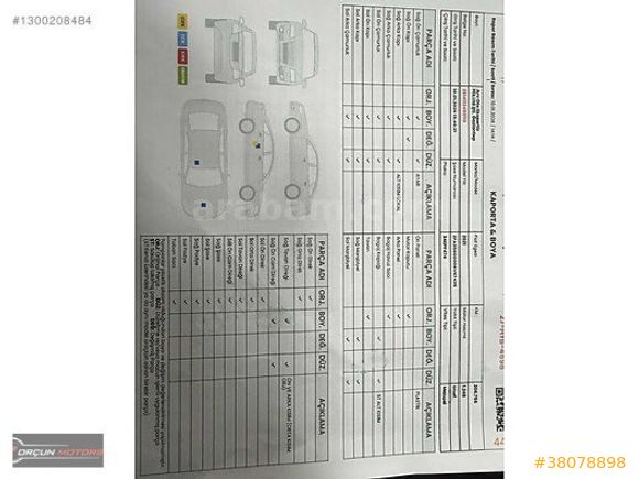 OrçunMotors 2021 FİAT EGEA EASY PLUS 1.3 multijet
