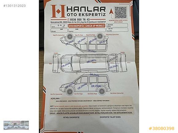 2020 MDL KLİMALI UZUN ŞASİ 195.000KM 340L EXPERTZ RAPRLU %20 KDV