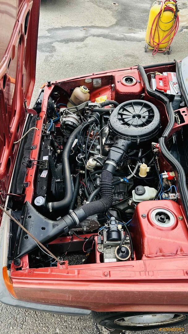 Galeriden Renault R 9 1.4 Broadway GTE 1989 Model Antalya 390.000 km Kırmızı 4