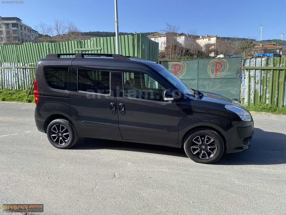 BAŞARDAN 158000 KM DOBLO PREMİO BLACK DUBLEEKRAN KAMERA....