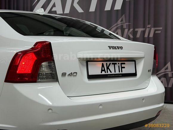 AKTİF den 2009 VOLVO S40 1.6 D PREMIUM EDITION 109 HP BAKIMLI. .