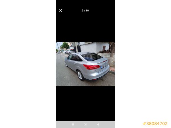 Sahibinden Ford Focus 1.5 TDCi Trend X 2017 Model 