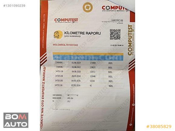 Bom Auto'2012 200.000KM EDİTİON ELEGANCE DİZEL OTOMATİK...!!!