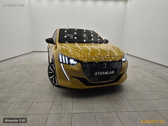 ATSANLAR'DAN 2021-PEUGEOT 208 GT-1.2 PURETECH-54.500 KM-HASARSIZ
