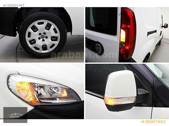 ROYAL GARAGE'DAN 2016 FİAT DOBLO 1.3 MAXİ PLUS PAKET 2+1 KLİMALI