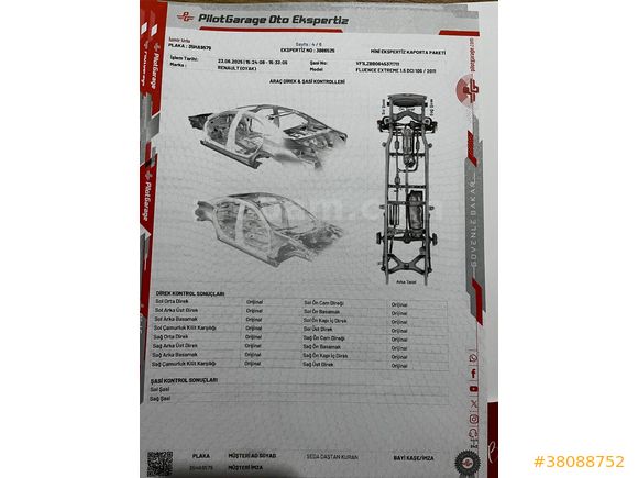 Sahibinden Renault Fluence 1.5 dCi Extreme 2011 Model