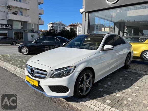 AC MOTORS/2015 C200 D AMG+İÇ EXCULUSİVE CAM TAVAN FULL
