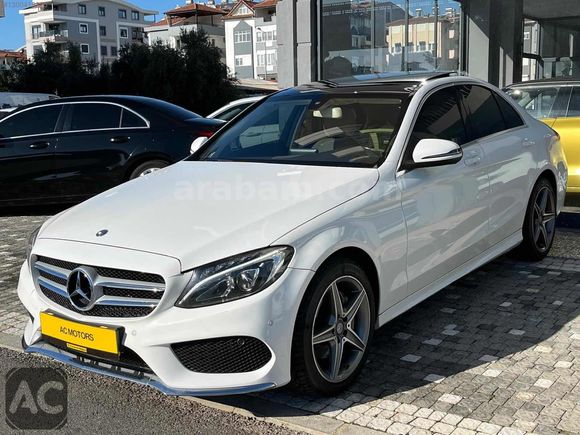 AC MOTORS/2015 C200 D AMG+İÇ EXCULUSİVE CAM TAVAN FULL