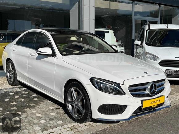 AC MOTORS/2015 C200 D AMG+İÇ EXCULUSİVE CAM TAVAN FULL