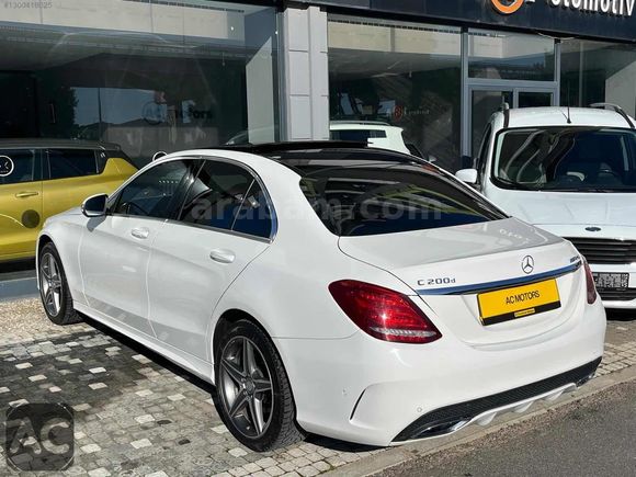 AC MOTORS/2015 C200 D AMG+İÇ EXCULUSİVE CAM TAVAN FULL