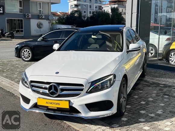 AC MOTORS/2015 C200 D AMG+İÇ EXCULUSİVE CAM TAVAN FULL