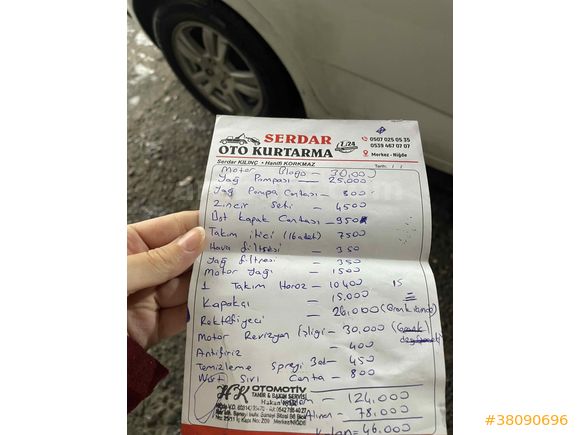 TAM OTOMATİK T300  - AVEO -  MOTOR YENİ REVİZYONLU - ŞASE PODYE ORİJİNAL