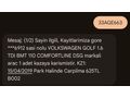 Temiz kullanılmış golf7