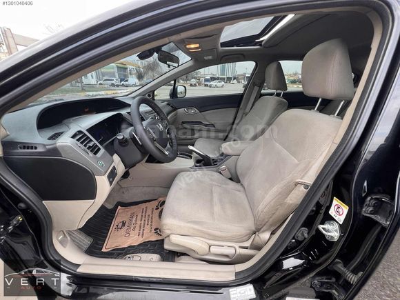 2014 HONDA CİVİC+1.6 ECO ELEGANCE+FULL+SUNROOF+KLTK ISITMA