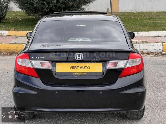 2014 HONDA CİVİC+1.6 ECO ELEGANCE+FULL+SUNROOF+KLTK ISITMA