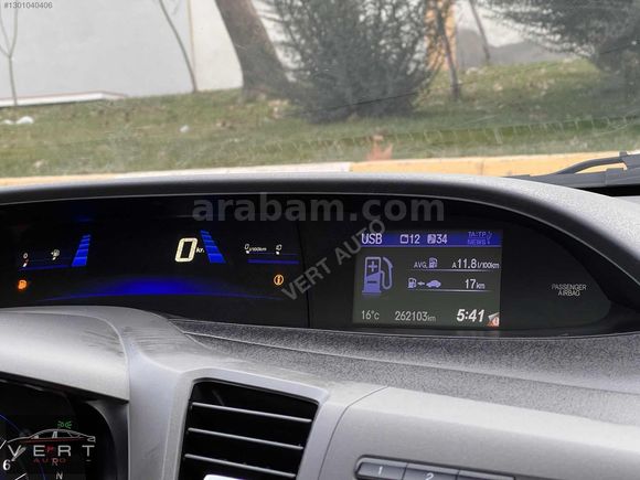 2014 HONDA CİVİC+1.6 ECO ELEGANCE+FULL+SUNROOF+KLTK ISITMA