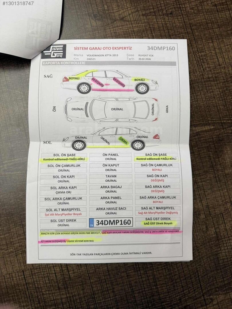 KELEŞOGLU OTOMOTİV DEN VOLKSWAGEN JETTA 7