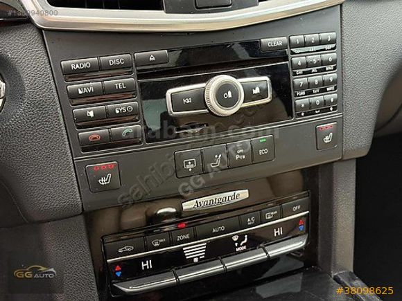 GG-AUTO 2011 E 250 CDİ KOLDAN VİTES MAKAM PERDE NAVİGASYON